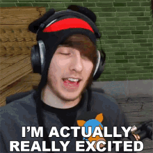 Im Actually Really Excited Kreek Craft GIF - Im Actually Really Excited Kreek Craft Excited GIFs