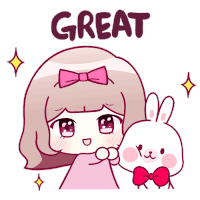 Cute Girl Sticker - Cute Girl Pink Stickers
