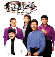 Los Fugitivos Band Sticker - Los Fugitivos Band Mexican American Grupera Band Stickers