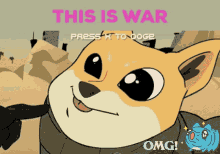 Doge This Is War GIF - Doge This Is War GIFs