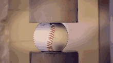strangely satisfying baseball crush squash flatten