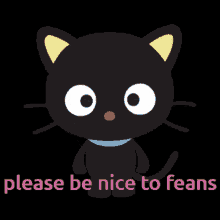 Chococat Feans GIF - Chococat Feans Please Be Nice To Feans GIFs