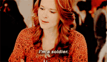 Greys Anatomy April Kepner GIF - Greys Anatomy April Kepner Im A Soldier GIFs