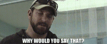 American Sniper Chris Kyle GIF - American Sniper Chris Kyle Why Would You Say That GIFs