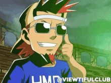 viewtiful joe viewtiful joe anime glasses