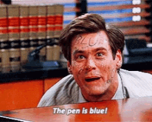 jim carrey penis blue the pen is blue