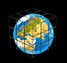 Earth Planet Earth GIF - Earth Planet Earth Cube GIFs