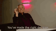 Done Right GIF - Blood Drive Youve Made The Right Decision Right GIFs