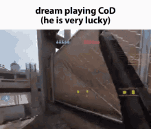 dream cod playing lucky