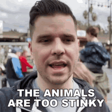 The Animals Are Too Stinky Dave Crosby GIF - The Animals Are Too Stinky Dave Crosby Claire And The Crosbys GIFs