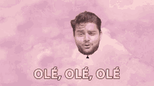 Ole Ole Ole Ignace Aleya GIF - Ole Ole Ole Ignace Aleya Head Balloon GIFs