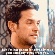 Dool Days Of Our Lives GIF - Dool Days Of Our Lives Not Gonna Anybody Take Your Company Away GIFs