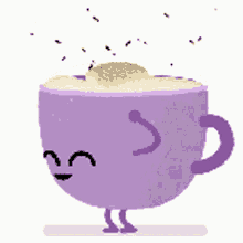 Cup Coffee GIF - Cup Coffee Jumping GIFs
