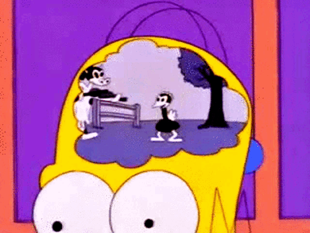 Homer Simpson Brain GIF - Homer Simpson Brain Dancing GIFs