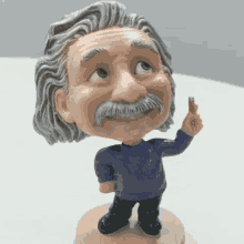 Albert Einstein Bobblehead GIF - Bobble Head Albert Einstein GIFs