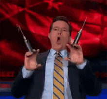 Steroids GIF - Stephen Colbert Inject Injections GIFs