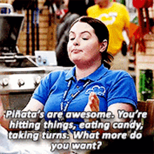 Superstore Dina Fox GIF - Superstore Dina Fox Pinatas Are Awesome GIFs