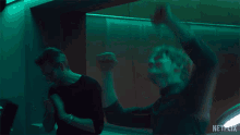 dancing delighted