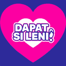 dapat si leni laban leni