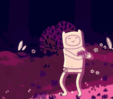 Adventure Time Purple GIF - Adventure Time Purple Yeah GIFs