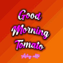 Good Morning GIF - Good Morning Tomato GIFs