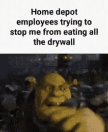 shrek get away home depot angry go away shrek get away home depot angry go away