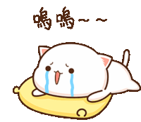 Crying Peach Sticker - Crying Peach Cat Stickers