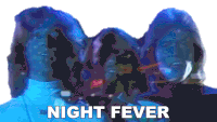 Night Fever Barry Gibb Sticker - Night Fever Barry Gibb Robin Gibb Stickers