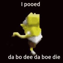 I Pooed Sponegbob Dancing GIF - I Pooed Sponegbob Dancing Spongebob GIFs