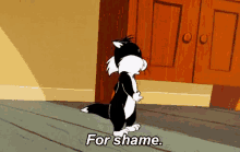 For Shame! GIF - Sylvester Forshame Embarrassed GIFs