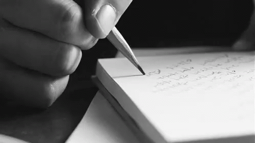 Poesía De Amor GIF - Writing Note - Discover & Share GIFs