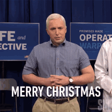 Merry Christmas Mike Pence GIF - Merry Christmas Mike Pence Saturday Night Live GIFs