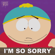 Im So Sorry Eric Cartman GIF - Im So Sorry Eric Cartman South Park GIFs