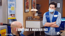 I Dont Have A Murderer Face Jonah GIF - I Dont Have A Murderer Face Jonah Superstore GIFs