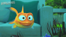 Happy Fish Bobbleheads The Movie GIF - Happy Fish Bobbleheads The Movie Excited Fish GIFs