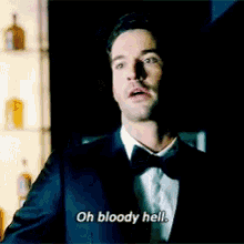 Oh Bloody Hell Lucifer Morningstar GIF - Oh Bloody Hell Bloody Hell Lucifer Morningstar GIFs
