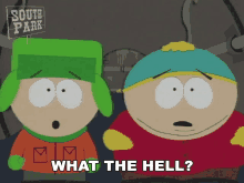 What The Hell Kyle Broflovski GIF - What The Hell Kyle Broflovski Eric Cartman GIFs