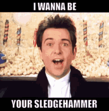 Peter Gabriel Sledgehammer GIF - Peter Gabriel Sledgehammer 80s Music GIFs
