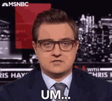 um thinking speechless dont know what to say chris hayes