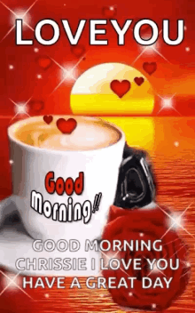 Love You Good Morning GIF - Love You Good Morning Coffee GIFs