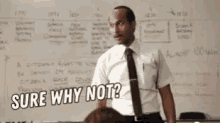 Sure Why Not Key And Peele GIF - Sure Why Not Key And Peele Substitute GIFs