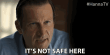 Its Not Safe Here Mark Bazeley GIF - Its Not Safe Here Mark Bazeley Robert Gelder GIFs