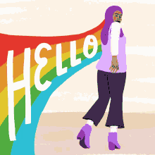 Hello Hi GIF - Hello Hi Hijab GIFs