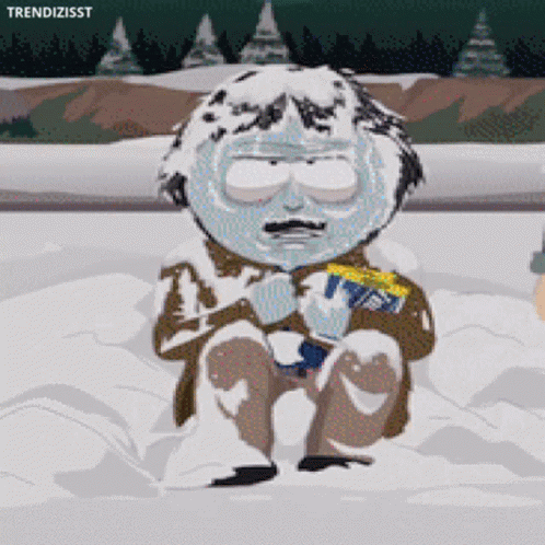 The perfect South Park Its Cold Brr Animated GIF for your conversation. 
