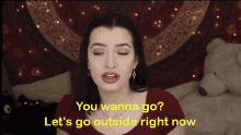 Ashley Ippolito Reacts By Ash GIF - Ashley Ippolito Reacts By Ash You Wanna Go GIFs