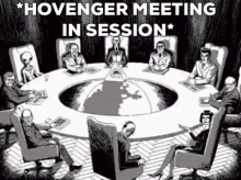 Hovenger Meeting GIF - Hovenger Meeting In Session GIFs