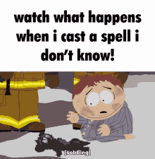 Watch What Happens When I Cast A Spell I Dont Know Meme GIF - Watch What Happens When I Cast A Spell I Dont Know Meme S15e12 GIFs