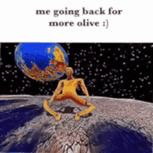 Going Back For More Olive Dancing GIF - Going Back For More Olive Dancing Moon Dance GIFs