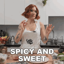 Spicy And Sweet Candice Hutchings GIF - Spicy And Sweet Candice Hutchings Edgy Veg GIFs