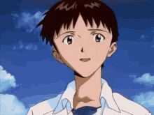 Shinji Ikari Thank You GIF - Shinji Ikari Thank You Evangelion GIFs